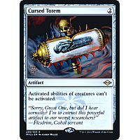 Cursed Totem (Foil) (Prerelease)