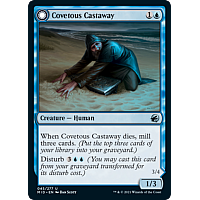 Covetous Castaway // Ghostly Castigator (Foil)