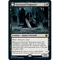 Graveyard Trespasser // Graveyard Glutton (Foil)