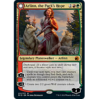 Arlinn, the Pack's Hope // Arlinn, the Moon's Fury (Foil)