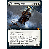 Enduring Angel // Angelic Enforcer (Foil) (Extended Art)