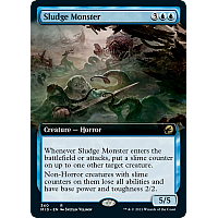 Sludge Monster (Foil) (Extended Art)