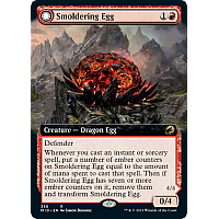 Smoldering Egg // Ashmouth Dragon (Extended Art)