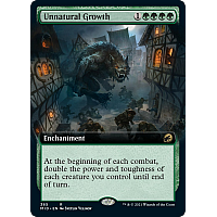 Unnatural Growth (Foil) (Extended Art)