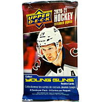 2020/21 Upper Deck Extended Series Hockey booster