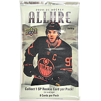 Allure 2020-21 Hockey Booster Pack (8 cards)