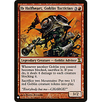 Ib Halfheart, Goblin Tactician (Foil)