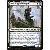 Lonis, Cryptozoologist