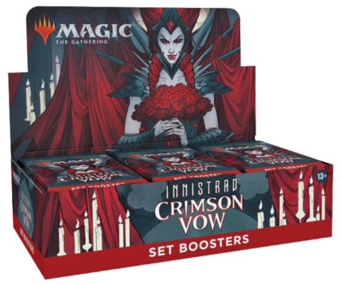Magic The Gathering - Innistrad: Crimson Vow Set Booster Display (30 Packs)_boxshot