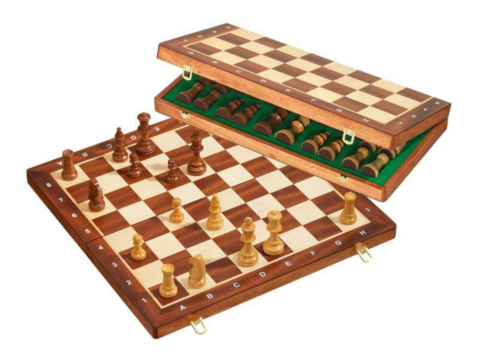 De Luxe Chess Set, field 40 mm (2610) _boxshot