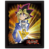 Yu-Gi-Oh! (Millennium Puzzle) - Picture Framed