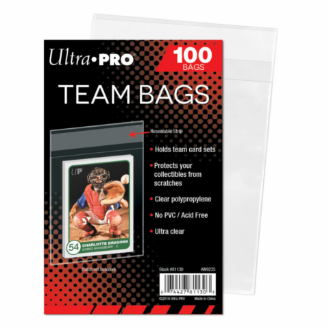UP - Team Bags - Resealable Sleeves (100 Bags)_boxshot