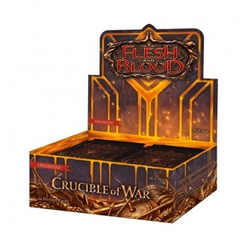 Flesh & Blood TCG - Crucible of War Unlimited Booster Display (24 Packs)_boxshot