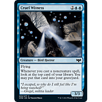 Cruel Witness (Foil)