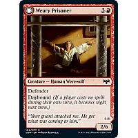 Weary Prisoner // Wrathful Jailbreaker (Foil)