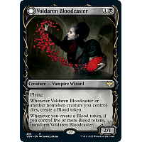 Voldaren Bloodcaster // Bloodbat Summoner (Foil) (Showcase)