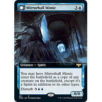Mirrorhall Mimic // Ghastly Mimicry (Foil) (Extended Art)