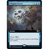 Winged Portent (Foil) (Extended Art)