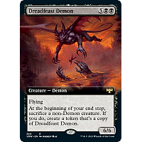 Dreadfeast Demon (Foil) (Extended Art)