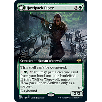 Howlpack Piper // Wildsong Howler (Foil) (Extended Art)