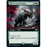 Ulvenwald Oddity // Ulvenwald Behemoth (Foil) (Extended Art)