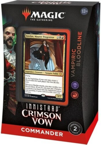 Magic The Gathering: Innistrad: Crimson Vow Commander Deck Vampiric Bloodline_boxshot