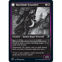 Baneblade Scoundrel // Baneclaw Marauder (Foil)