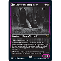 Graveyard Trespasser // Graveyard Glutton (Foil)