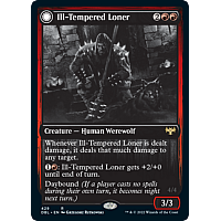 Ill-Tempered Loner // Howlpack Avenger (Foil)