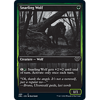 Snarling Wolf (Foil)