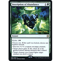 Inscription of Abundance (Foil) (Prerelease)