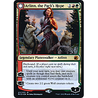 Arlinn, the Pack's Hope // Arlinn, the Moon's Fury (Foil) (Prerelease)