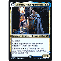 Dennick, Pious Apprentice // Dennick, Pious Apparition (Foil) (Prerelease)