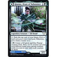 Kianne, Dean of Substance // Imbraham, Dean of Theory (Foil) (Prerelease)