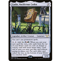 Codie, Vociferous Codex (Foil)