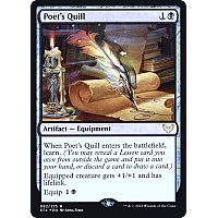 Poet's Quill (Foil) (Prerelease)