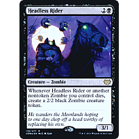 Headless Rider (Foil) (Prerelease)