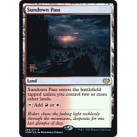 Sundown Pass (Foil) (Prerelease)