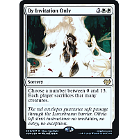 By Invitation Only (Foil) (Prerelease)