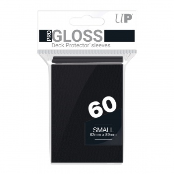 PRO-Gloss 60ct Small Deck Protector® sleeves: Black_boxshot
