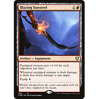 Blazing Sunsteel (Foil)