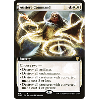 Austere Command (Foil) (Extended Art)