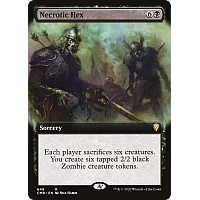 Necrotic Hex (Foil) (Extended Art)