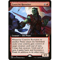 Coercive Recruiter (Foil) (Extended Art)