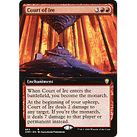 Court of Ire (Foil) (Extended Art)