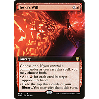 Jeska's Will (Foil) (Extended Art)