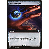 Arcane Signet (Foil) (Extended Art)