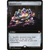 Jeweled Lotus (Foil) (Extended Art)
