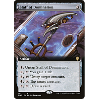 Staff of Domination (Foil) (Extended Art)