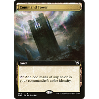 Command Tower (Foil) (Extended Art)